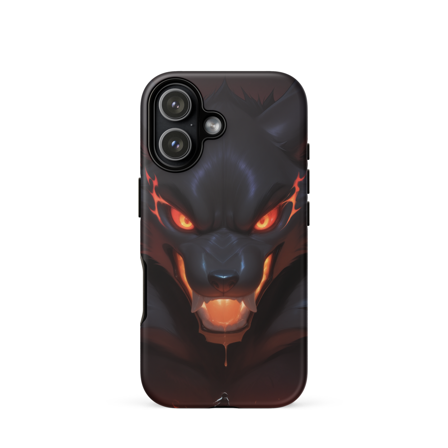 Coque iPhone® cerbère de feu - iPhone 17 - Double Couche Rigide - SoulCase