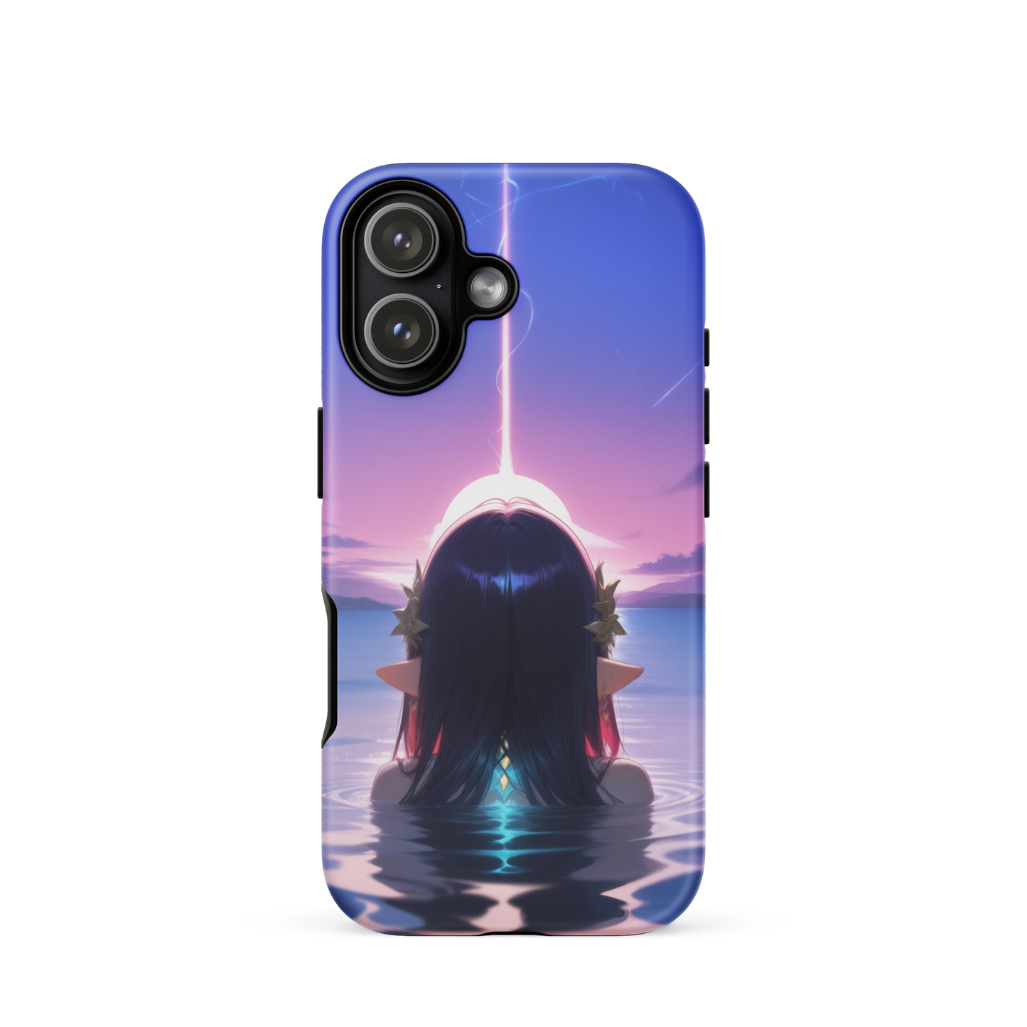 Coque iPhone® femme aquatique - iPhone 17 - Double Couche Rigide - SoulCase