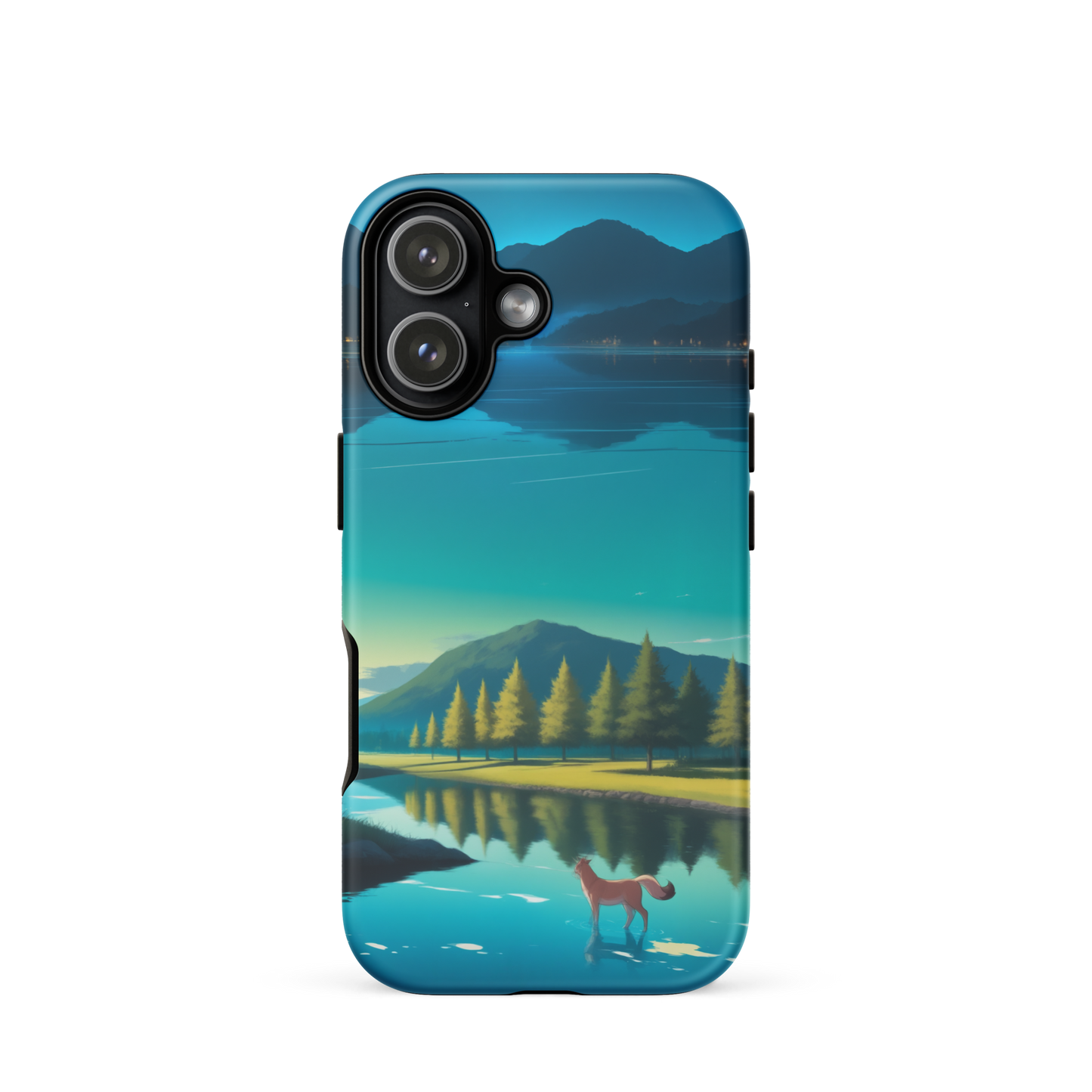 Coque iPhone® Mondes Miroirs - iPhone 17 - Double Couche Rigide - SoulCase