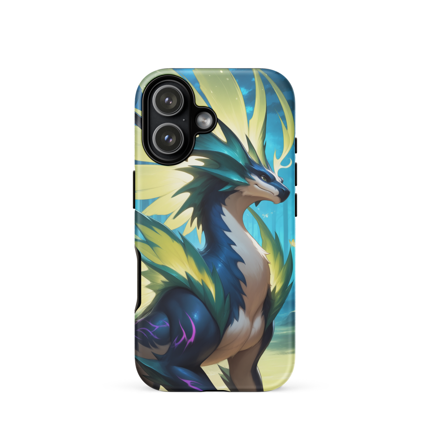Coque iPhone® Dragon Sylvestre - iPhone 17 - Double Couche Rigide - SoulCase