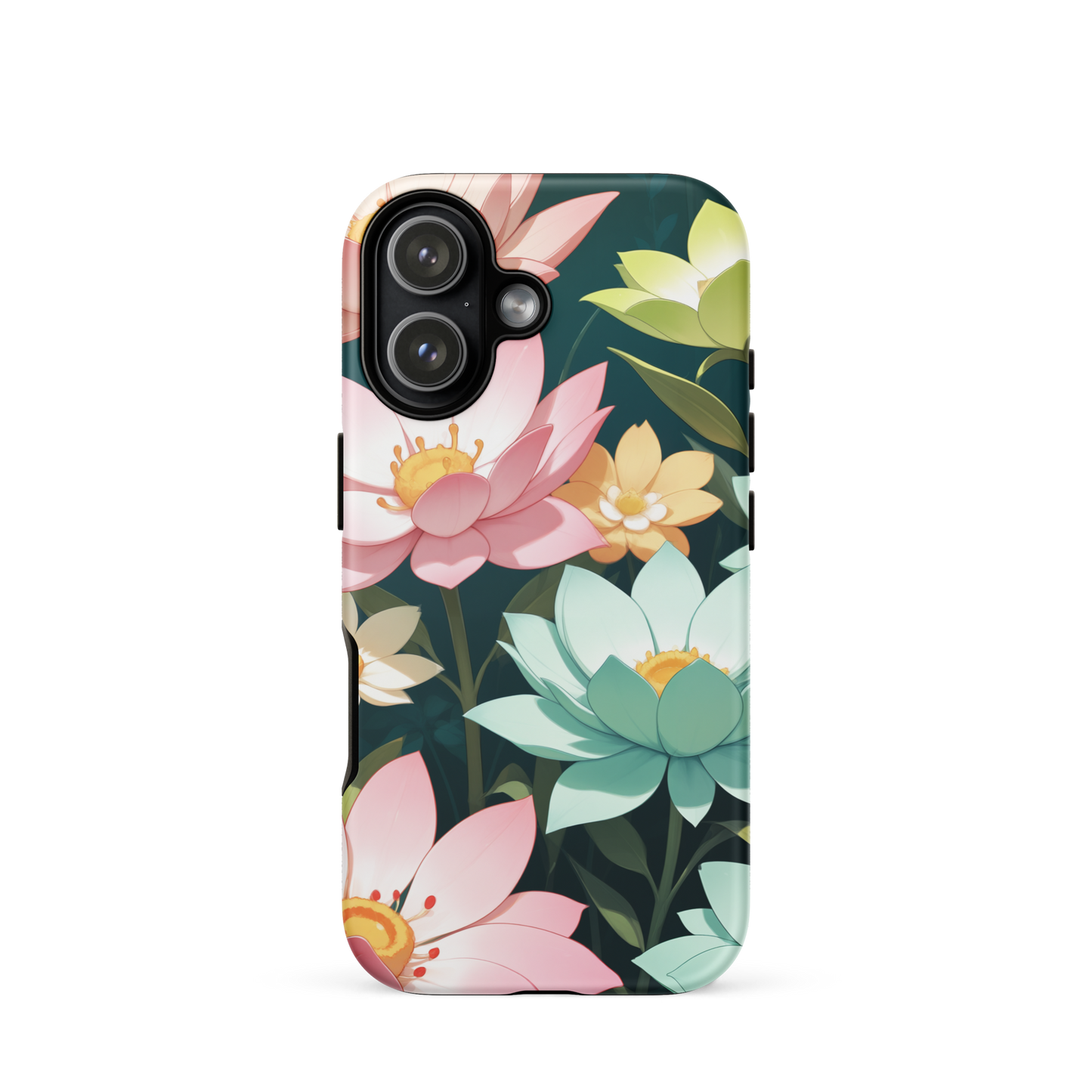 Coque iPhone® Jardin Fleuri - iPhone 17 - Double Couche Rigide - SoulCase