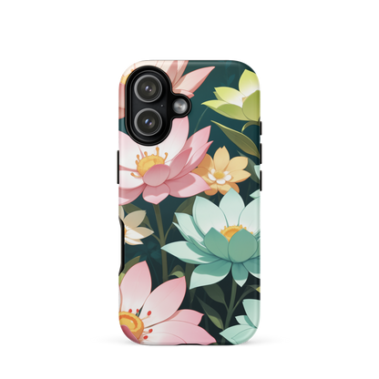 Coque iPhone® Jardin Fleuri - iPhone 17 - Double Couche Rigide - SoulCase