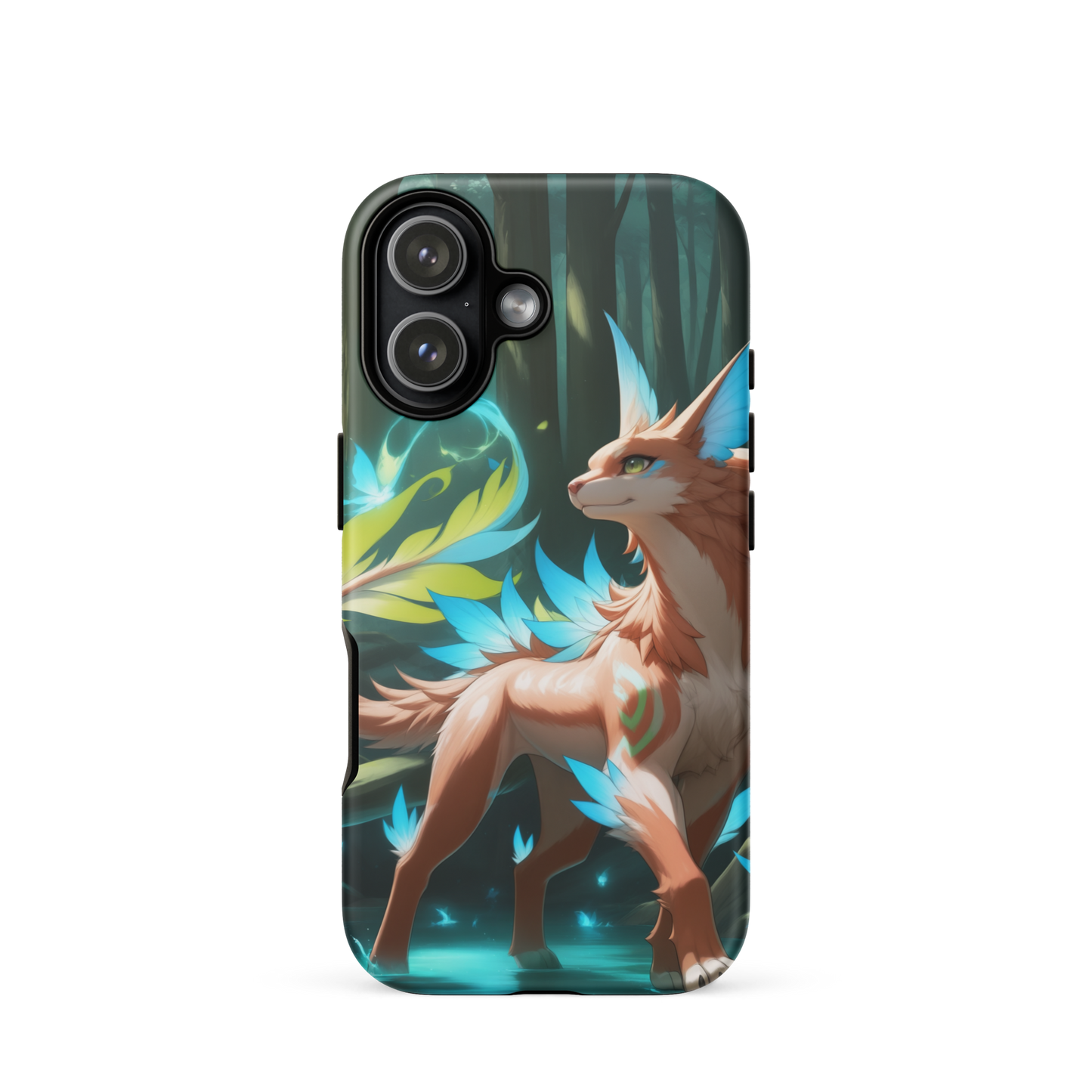 Coque iPhone® Félin de la forêt - iPhone 17 - Double Couche Rigide - SoulCase