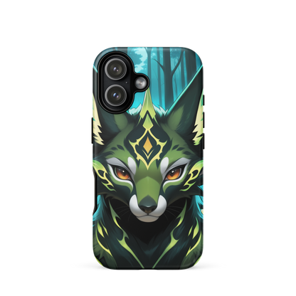 Coque iPhone® Félin Magique - iPhone 17 - Double Couche Rigide - SoulCase