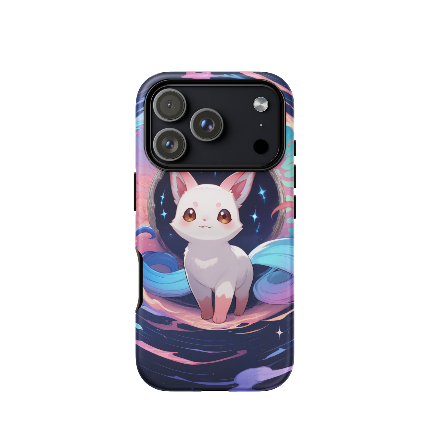 Coque iPhone® chat fantastique - iPhone 17 Pro - Double Couche Rigide - SoulCase