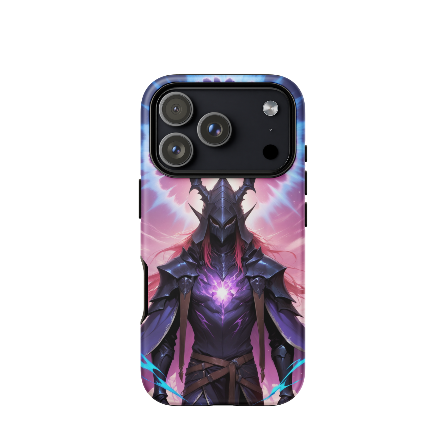 Coque iPhone® samouraï ténébreux - iPhone 17 Pro - Double Couche Rigide - SoulCase