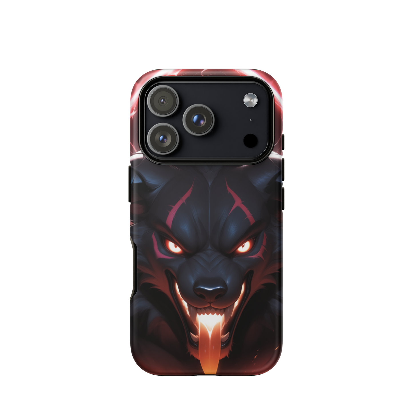 Coque iPhone® cerbère enragé - iPhone 17 Pro - Double Couche Rigide - SoulCase