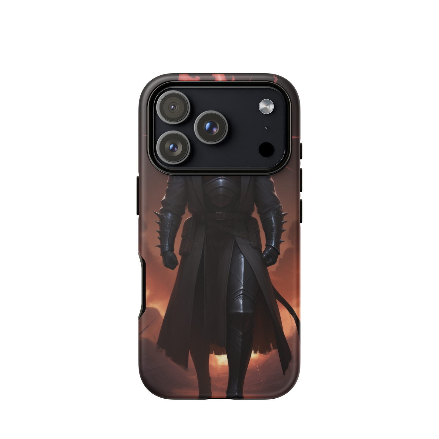 Coque iPhone® bourreau infernal - iPhone 17 Pro - Double Couche Rigide - SoulCase