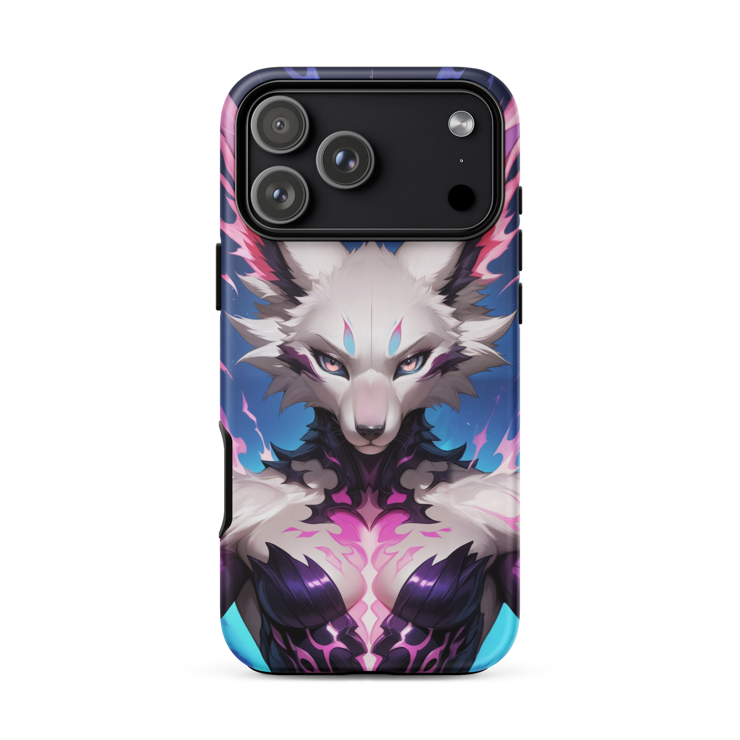 Coque iPhone® femme renarde - iPhone 17 Pro Max - Double Couche Rigide - SoulCase