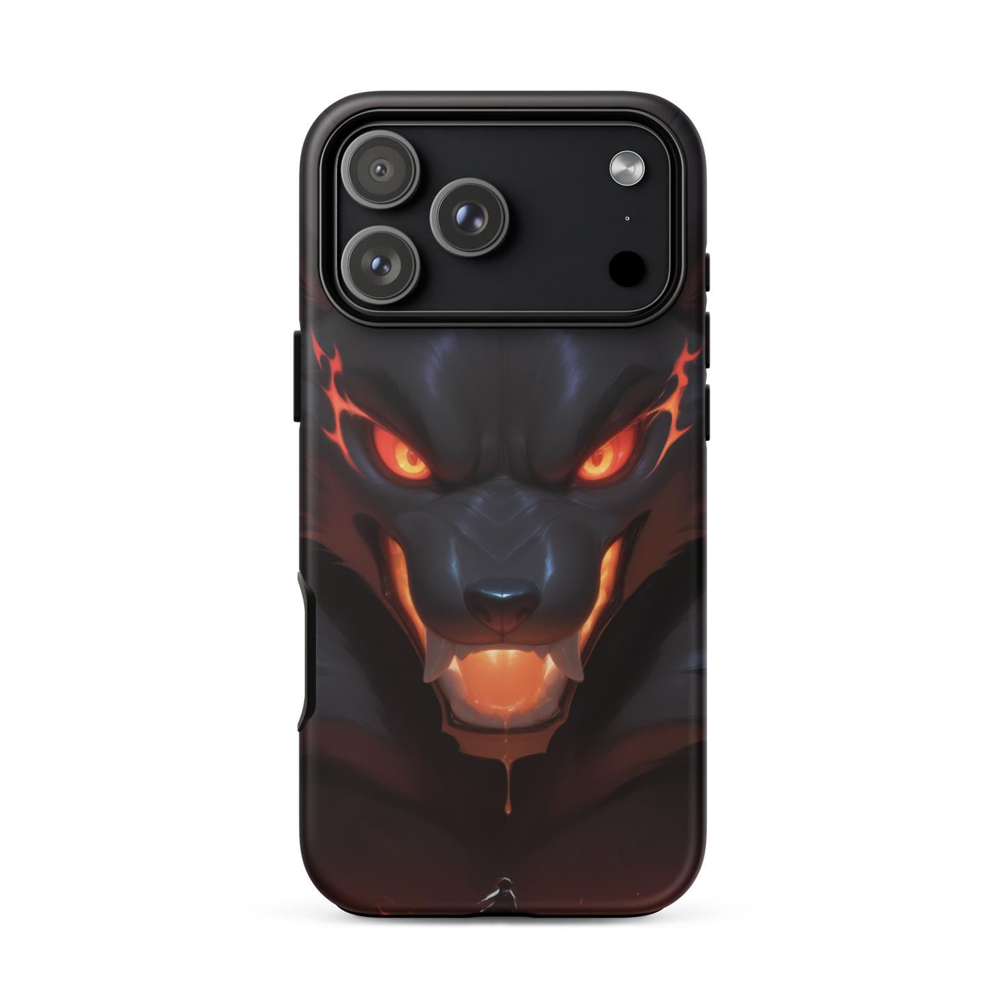 Coque iPhone® cerbère de feu - iPhone 17 Pro Max - Double Couche Rigide - SoulCase