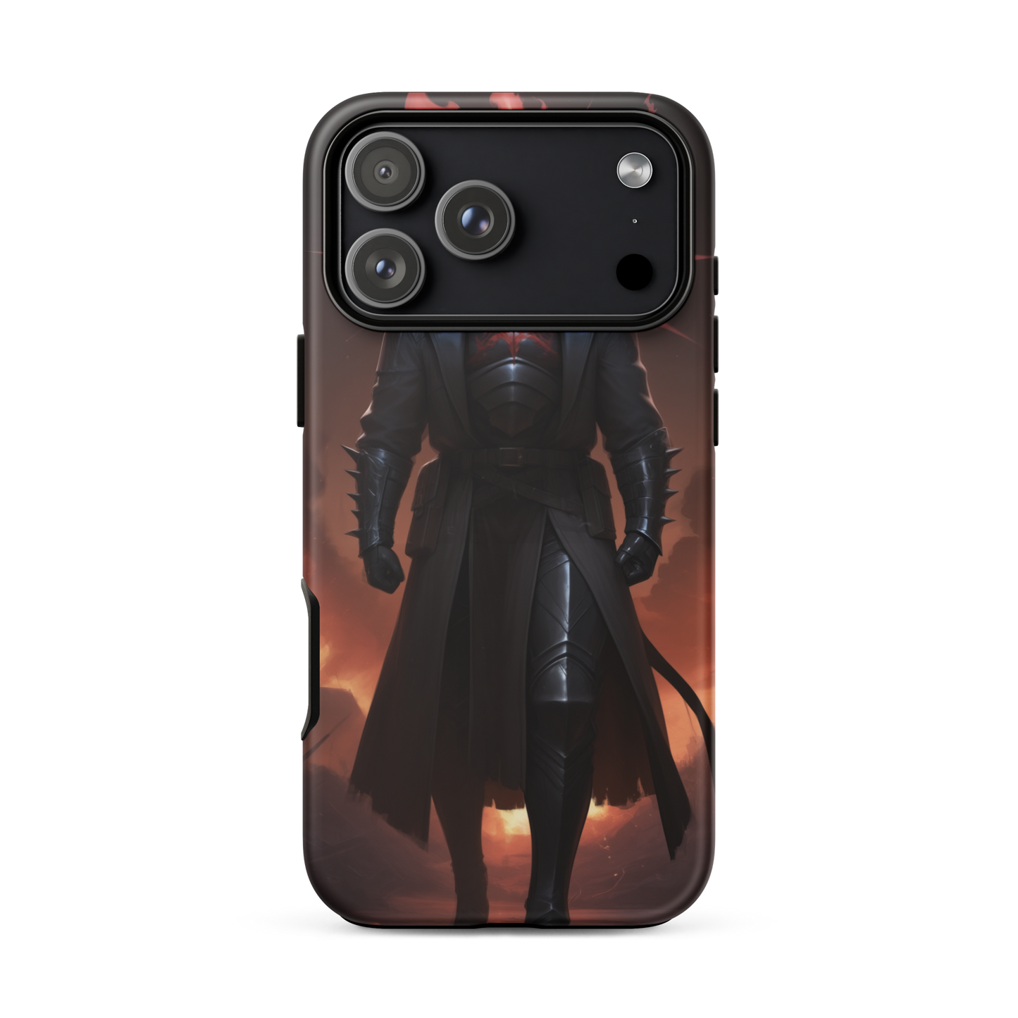 Coque iPhone® bourreau infernal - iPhone 17 Pro Max - Double Couche Rigide - SoulCase
