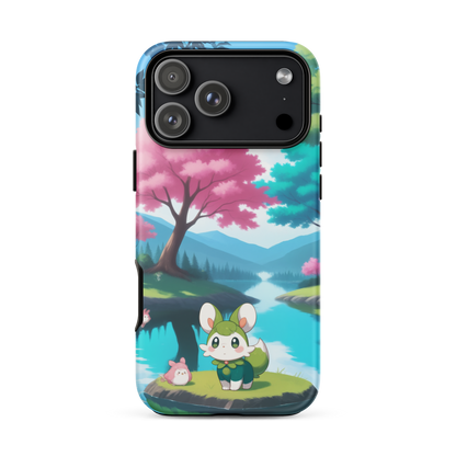Coque d’iPhone® Adorable Tranquillité - iPhone 17 Pro Max - Double Couche Rigide - SoulCase