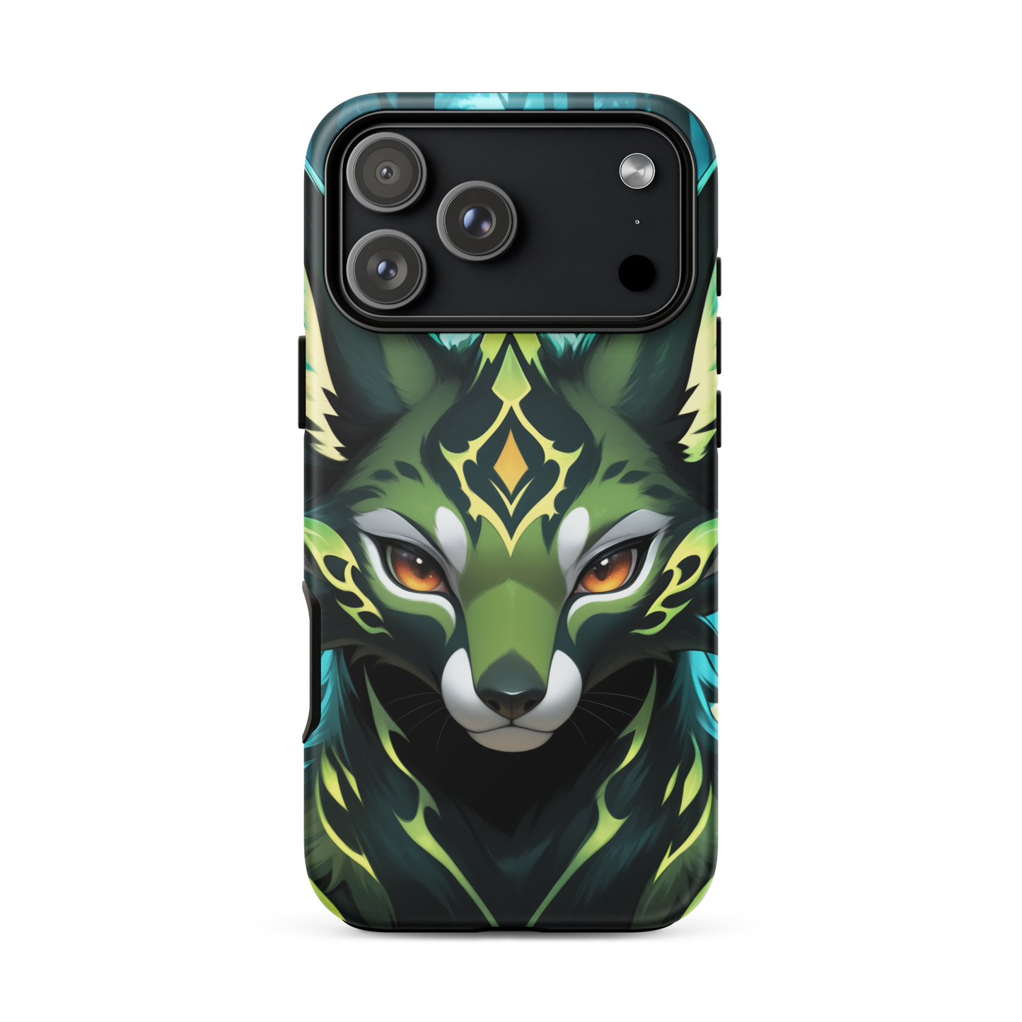 Coque iPhone® Félin Magique - iPhone 17 Pro Max - Double Couche Rigide - SoulCase