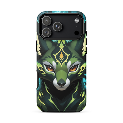 Coque iPhone® Félin Magique - iPhone 17 Pro Max - Double Couche Rigide - SoulCase