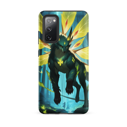 Coque Samsung® Jaguar Papillonnant - Samsung Galaxy S20 FE - Double Couche Rigide - SoulCase