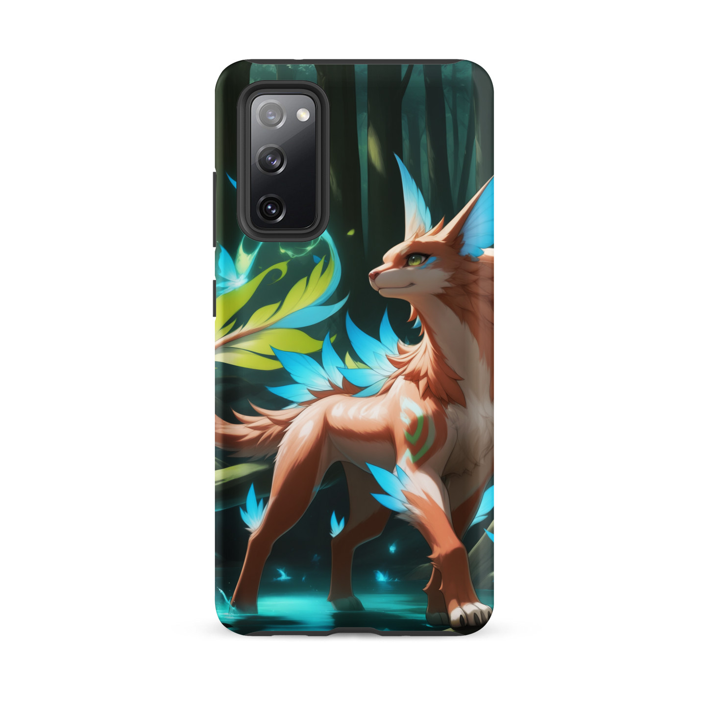 Coque Samsung® Félin de la forêt - Samsung Galaxy S20 FE - Double Couche Rigide - SoulCase