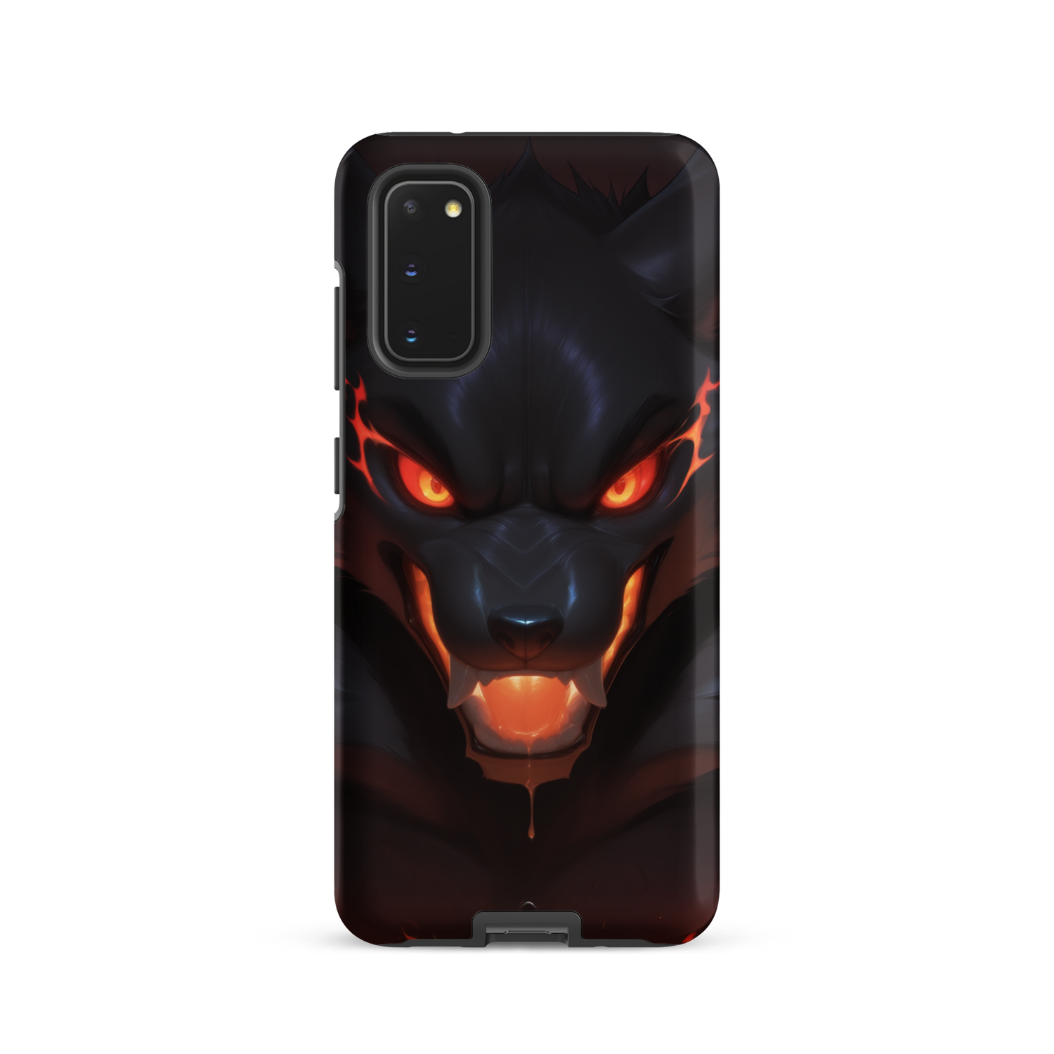 Coque Samsung® cerbère de feu - Samsung Galaxy S20 - Double Couche Rigide - SoulCase