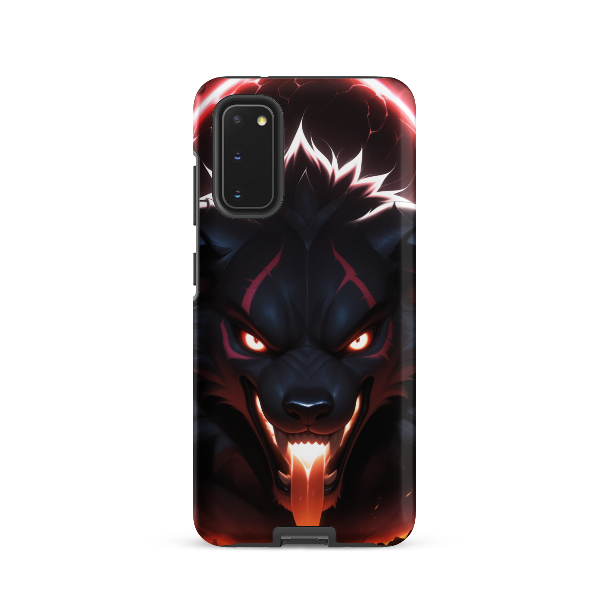 Coque Samsung® cerbère enragé - Samsung Galaxy S20 - Double Couche Rigide - SoulCase