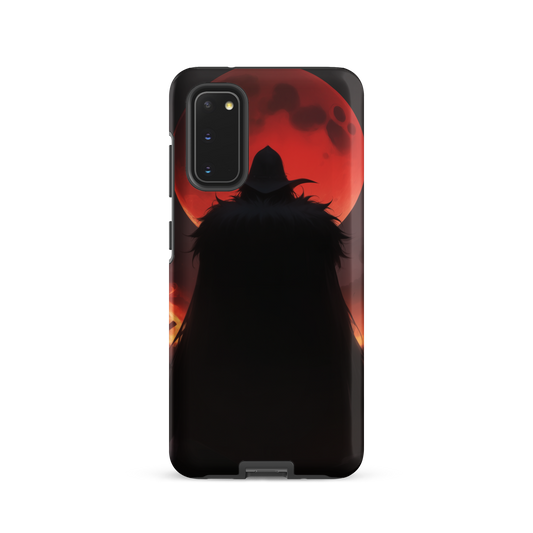 Coque Samsung® ombre de la lune rouge - Samsung Galaxy S20 - Double Couche Rigide - SoulCase
