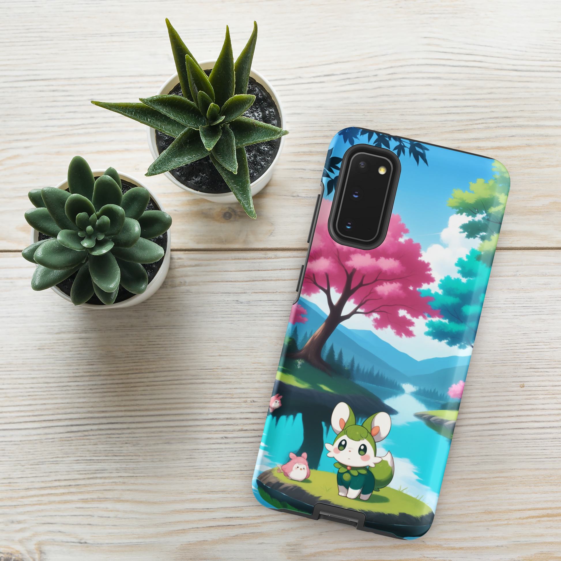 Coque Samsung® Adorable Tranquillité - Double Couche Rigide - SoulCase