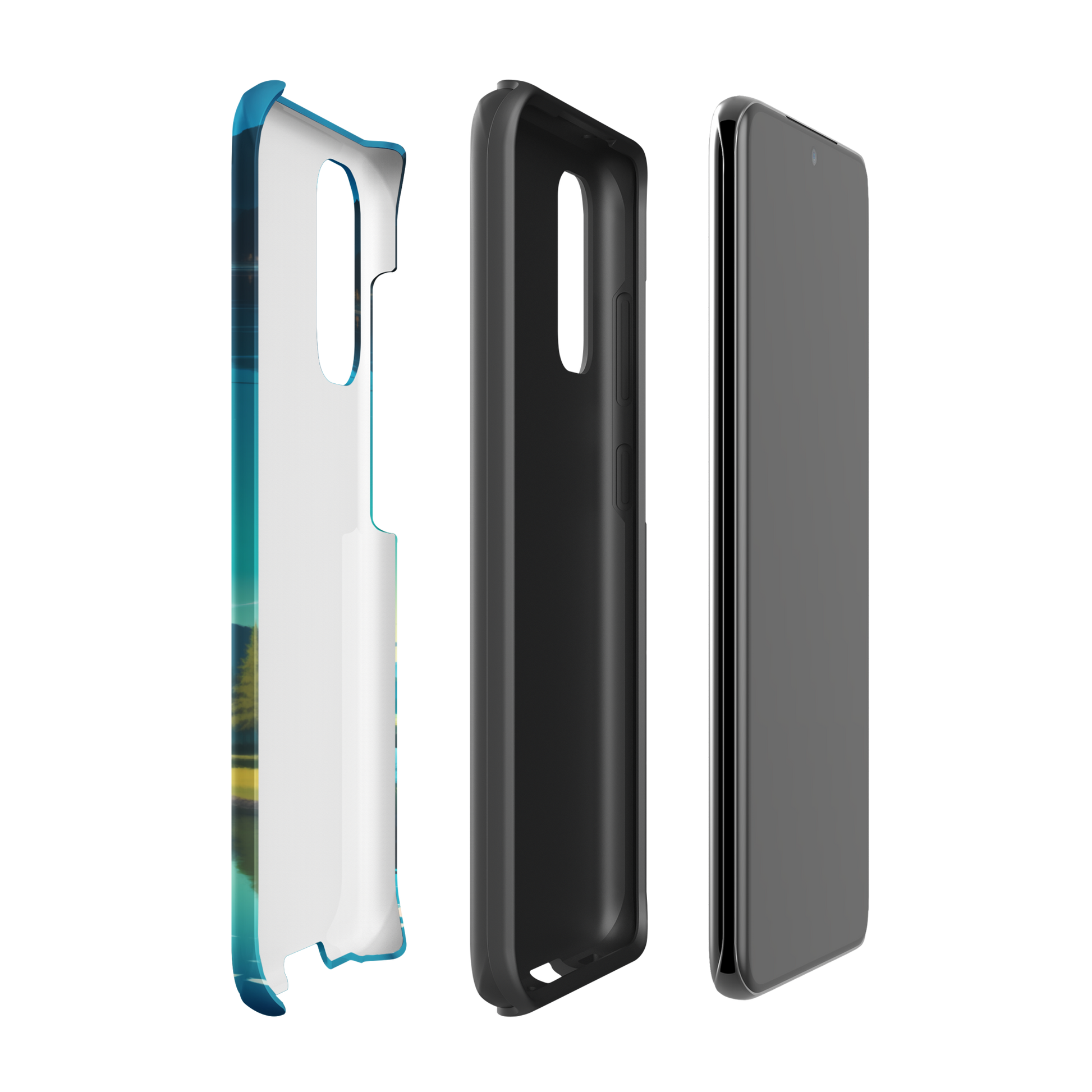 Coque Samsung® Mondes Miroirs - Double Couche Rigide - SoulCase