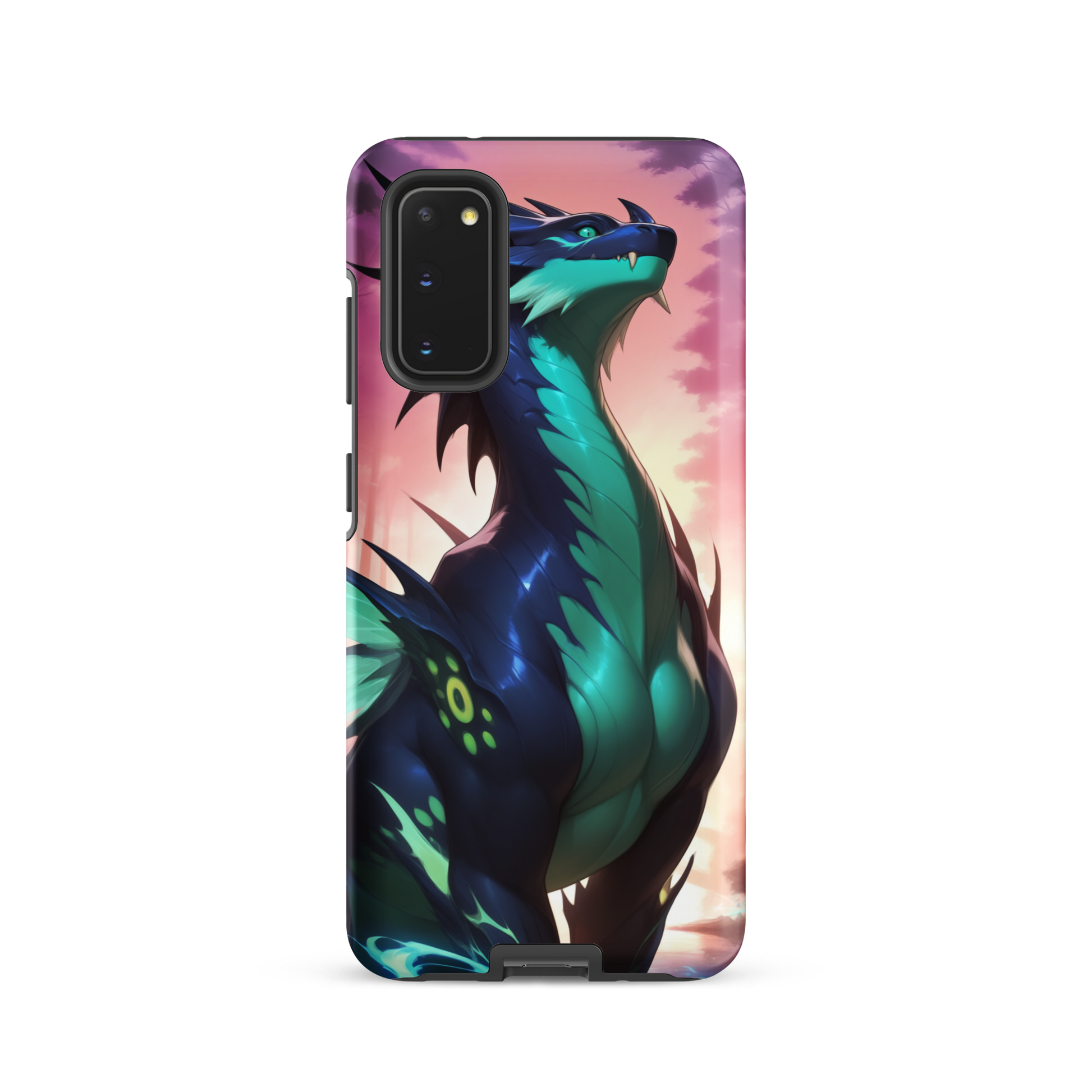 Coque Samsung® Bravoure d’une bête - Samsung Galaxy S20 - Double Couche Rigide - SoulCase