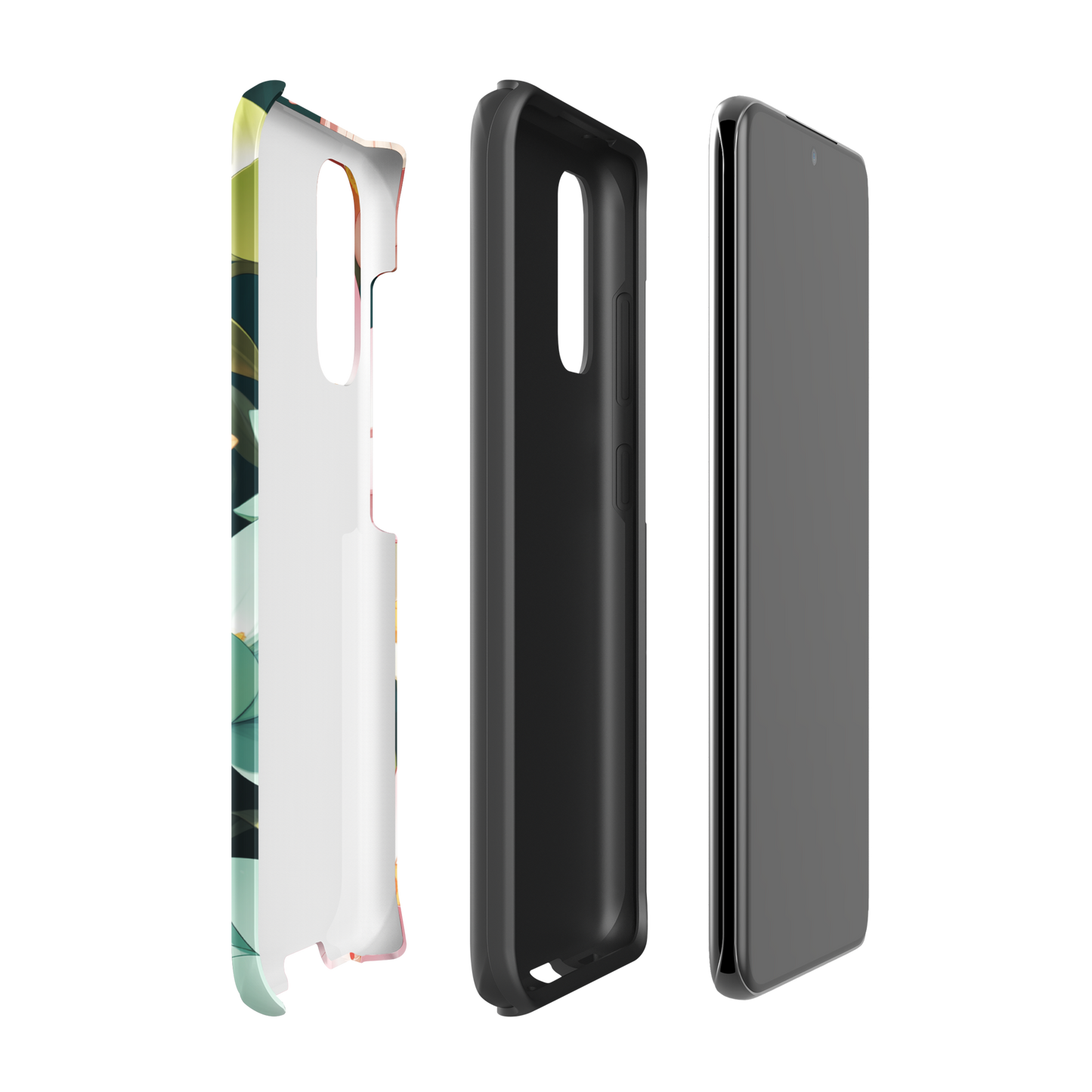 Coque Samsung® Jardin Fleuri - Double Couche Rigide - SoulCase
