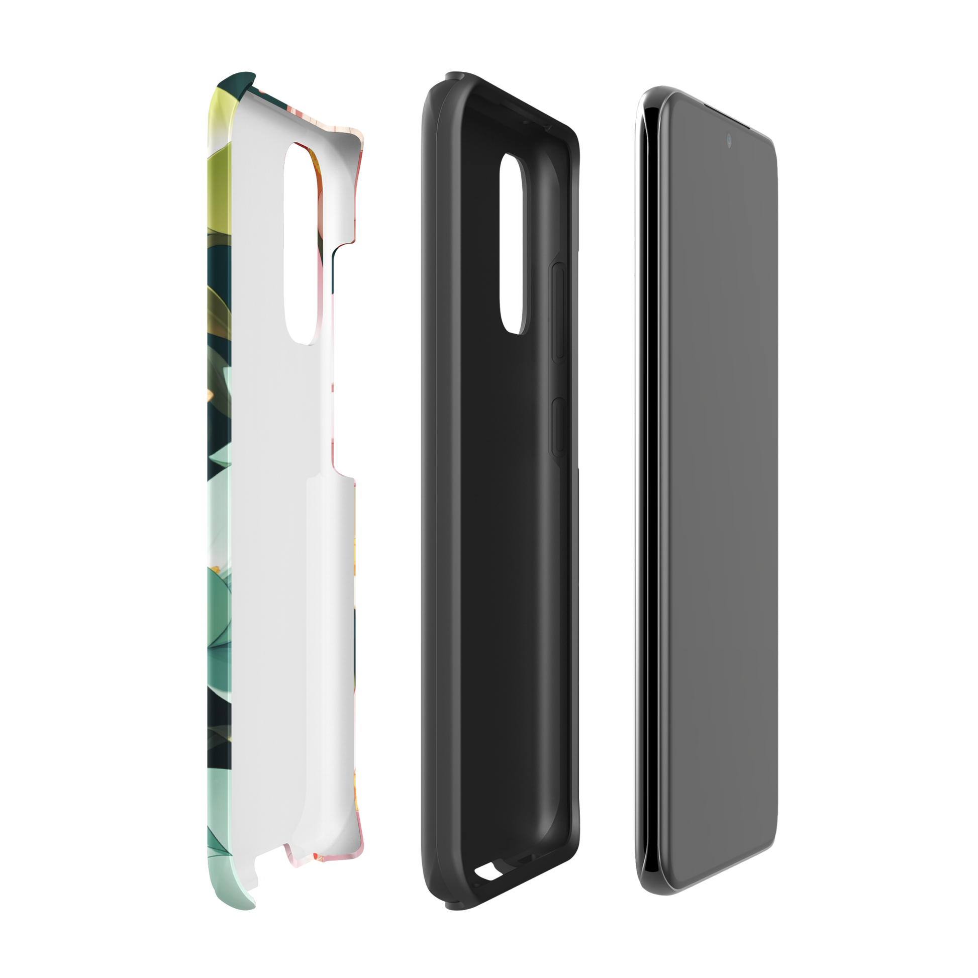 Coque Samsung® Jardin Fleuri - Double Couche Rigide - SoulCase