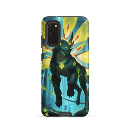 Coque Samsung® Jaguar Papillonnant - Samsung Galaxy S20 - Double Couche Rigide - SoulCase