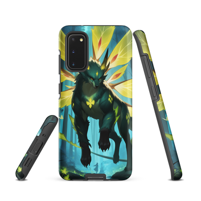 Coque Samsung® Jaguar Papillonnant - Double Couche Rigide - SoulCase