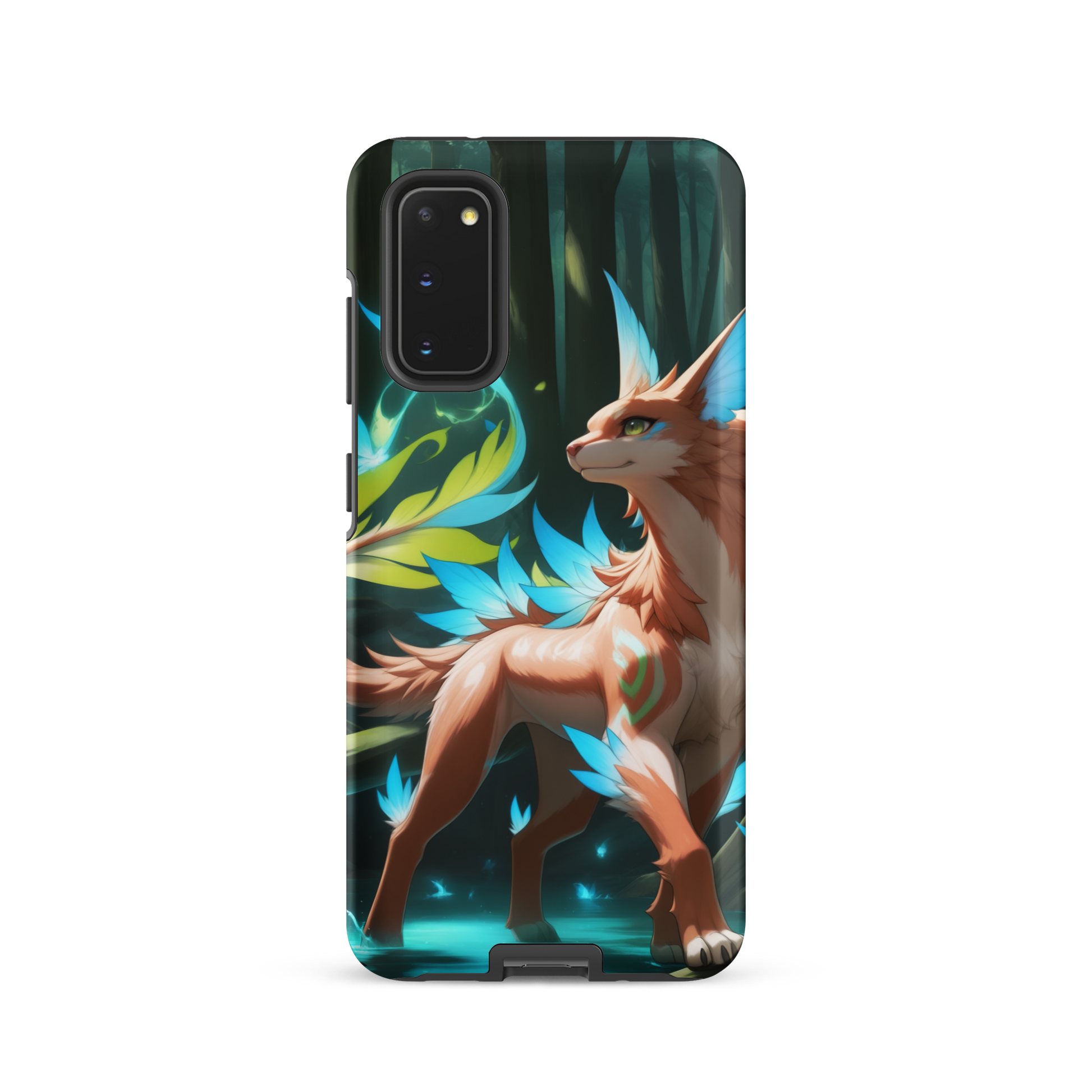 Coque Samsung® Félin de la forêt - Samsung Galaxy S20 - Double Couche Rigide - SoulCase