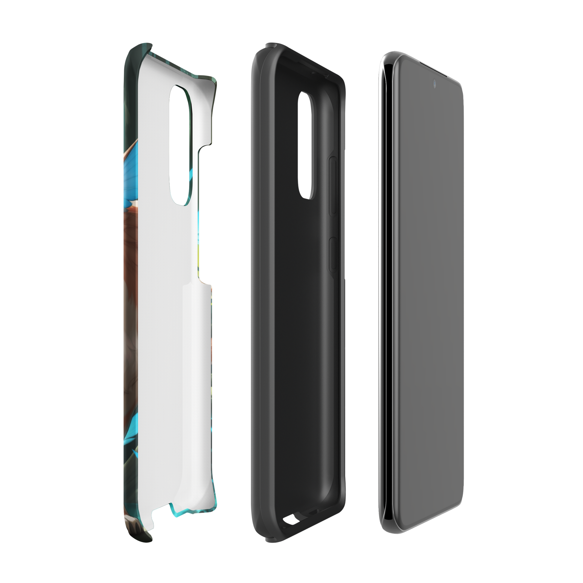 Coque Samsung® Félin de la forêt - Double Couche Rigide - SoulCase