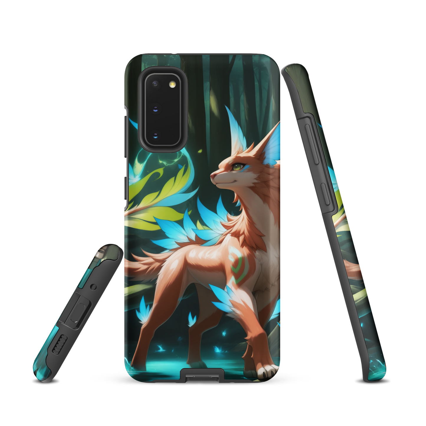 Coque Samsung® Félin de la forêt - Double Couche Rigide - SoulCase