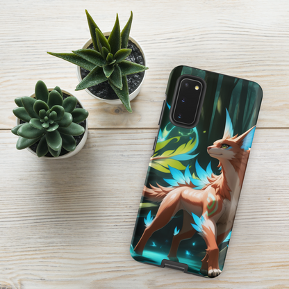 Coque Samsung® Félin de la forêt - Double Couche Rigide - SoulCase