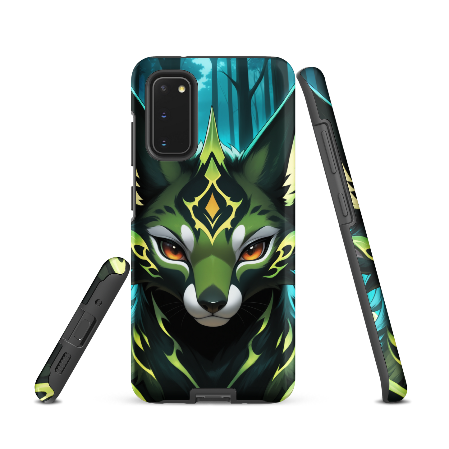 Coque Samsung® Félin Magique - Double Couche Rigide - SoulCase