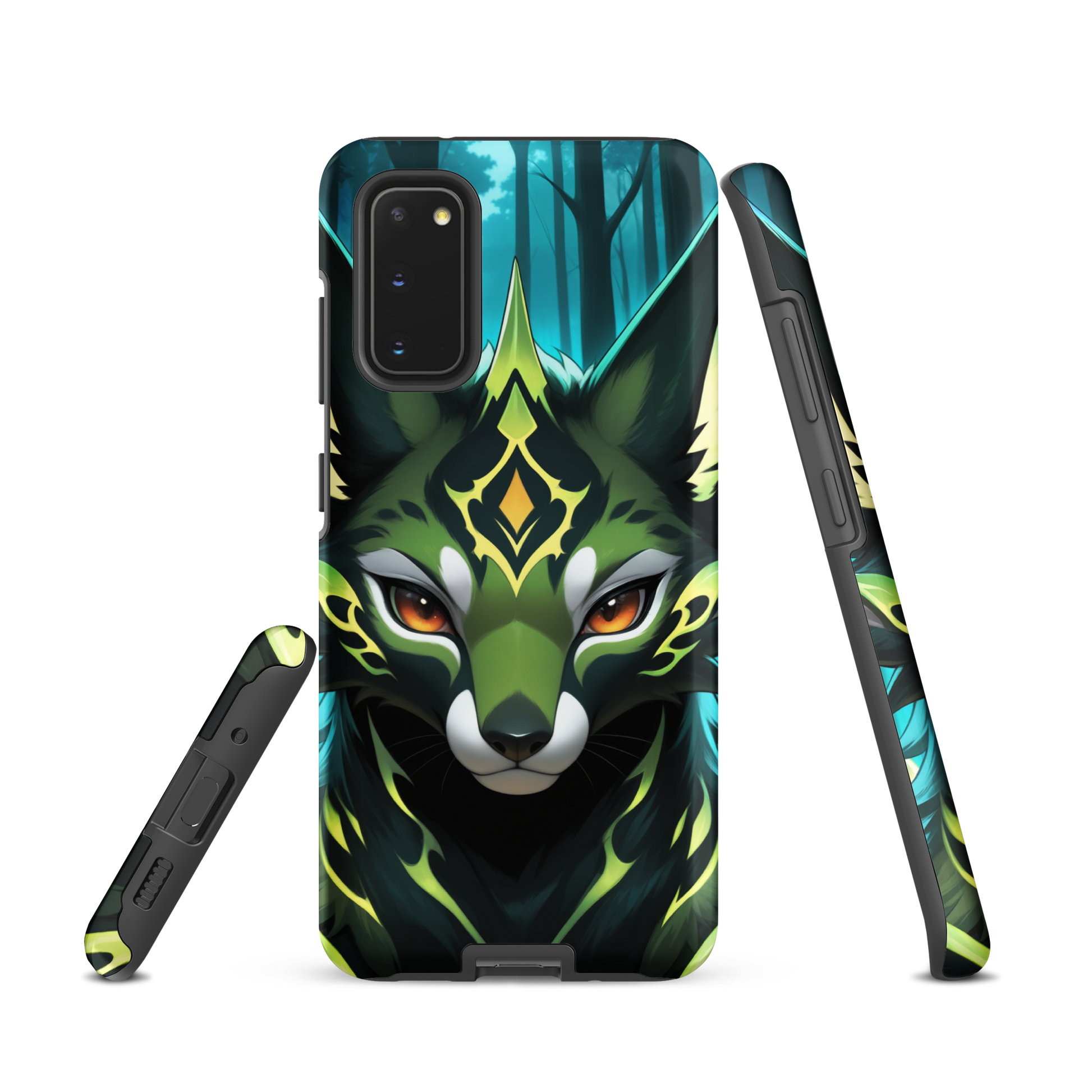 Coque Samsung® Félin Magique - Double Couche Rigide - SoulCase