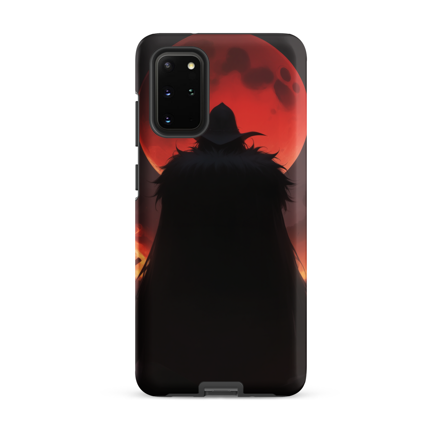 Coque Samsung® ombre de la lune rouge - Samsung Galaxy S20 Plus - Double Couche Rigide - SoulCase