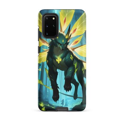 Coque Samsung® Jaguar Papillonnant - Samsung Galaxy S20 Plus - Double Couche Rigide - SoulCase