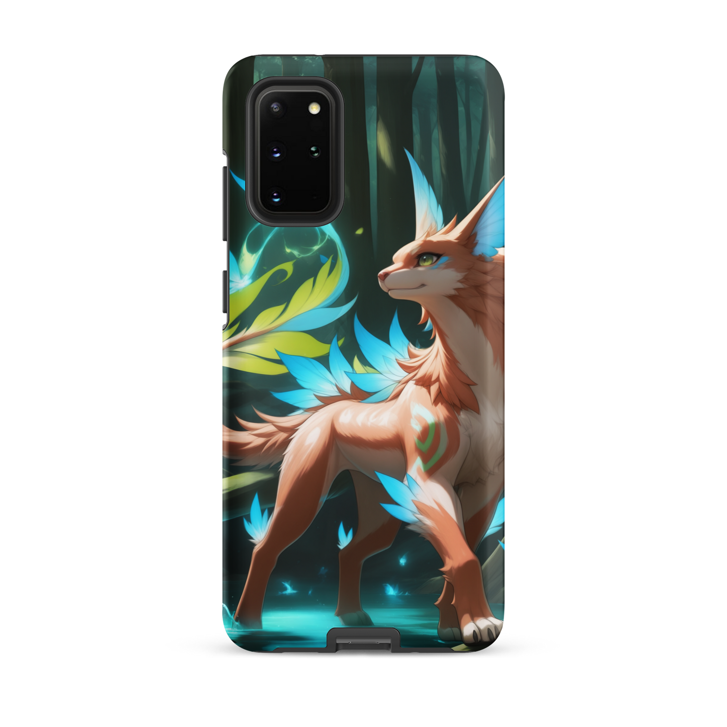 Coque Samsung® Félin de la forêt - Samsung Galaxy S20 Plus - Double Couche Rigide - SoulCase