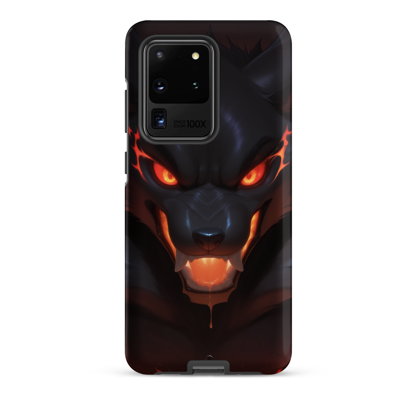 Coque Samsung® cerbère de feu - Samsung Galaxy S20 Ultra - Double Couche Rigide - SoulCase
