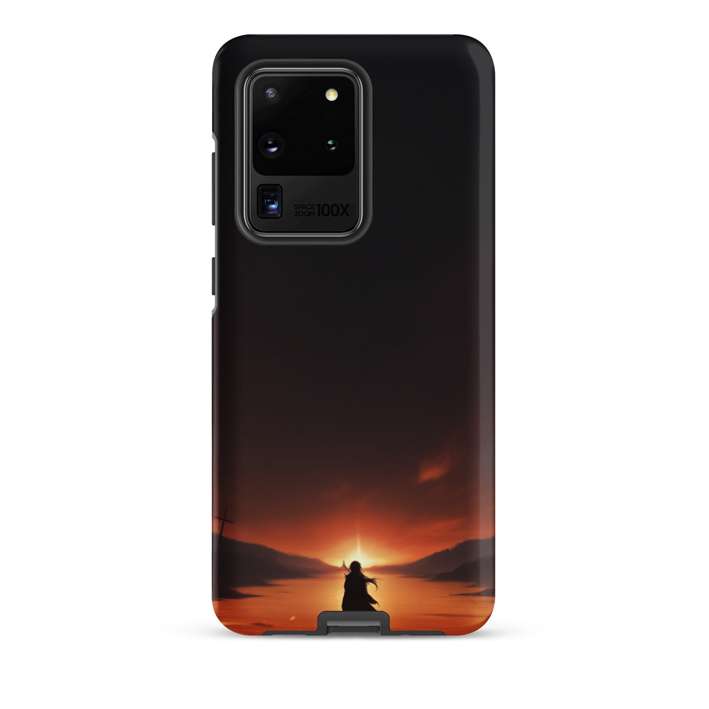 Coque Samsung® couché de soleil sur les enfers - Samsung Galaxy S20 Ultra - Double Couche Rigide - SoulCase