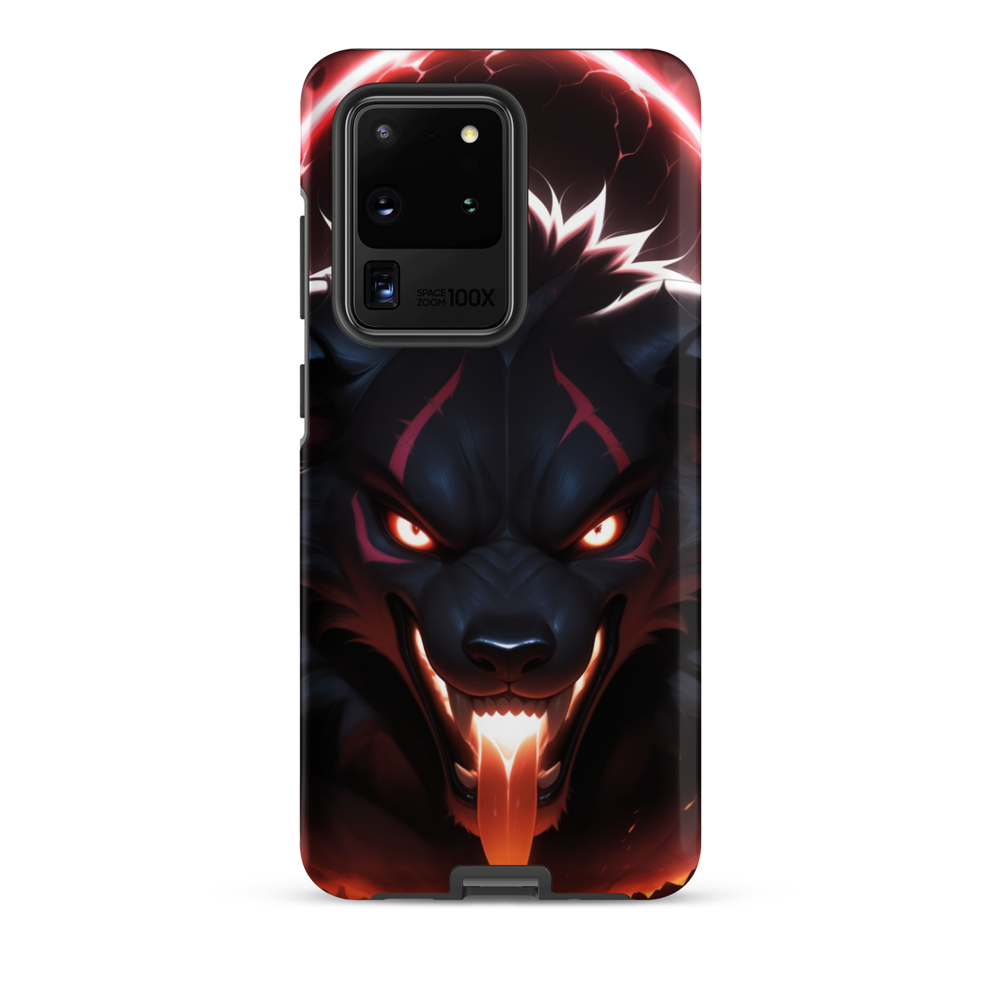 Coque Samsung® cerbère enragé - Samsung Galaxy S20 Ultra - Double Couche Rigide - SoulCase