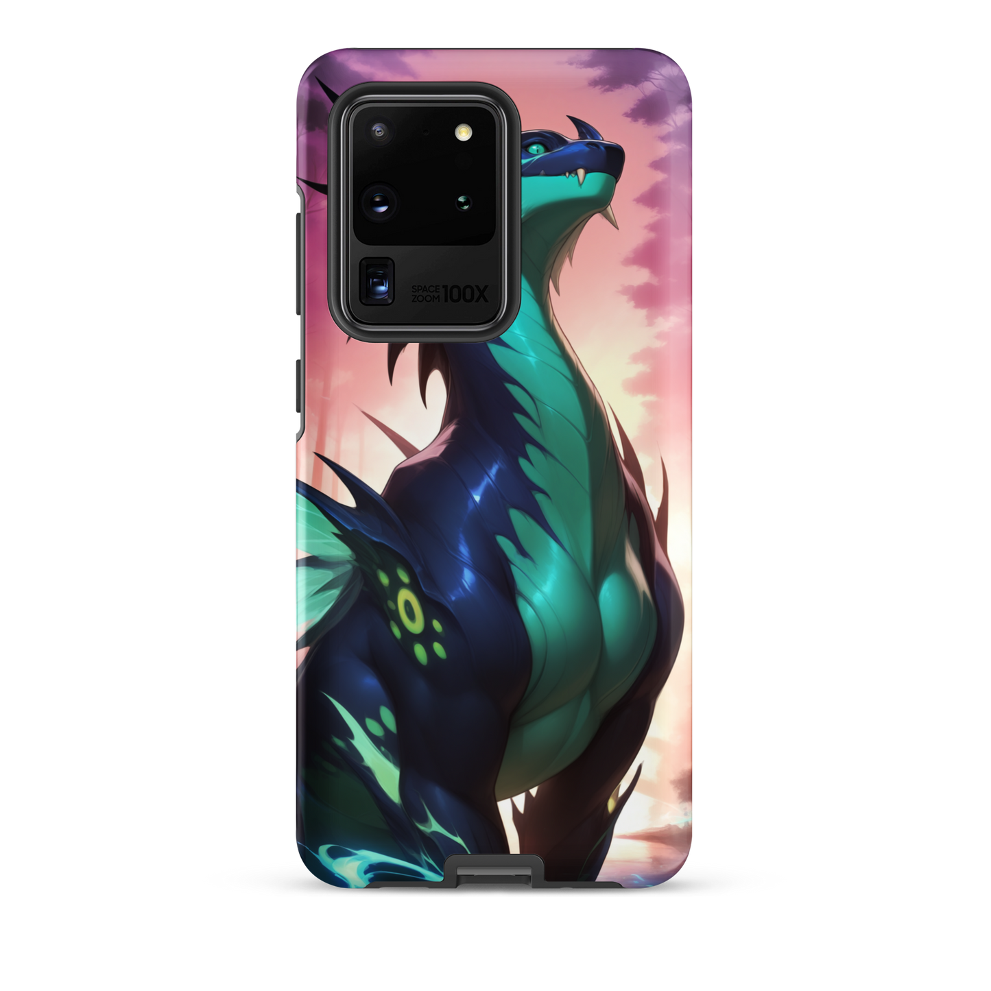 Coque Samsung® Bravoure d’une bête - Samsung Galaxy S20 Ultra - Double Couche Rigide - SoulCase