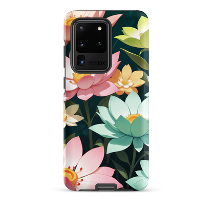 Coque Samsung® Jardin Fleuri - Samsung Galaxy S20 Ultra - Double Couche Rigide - SoulCase