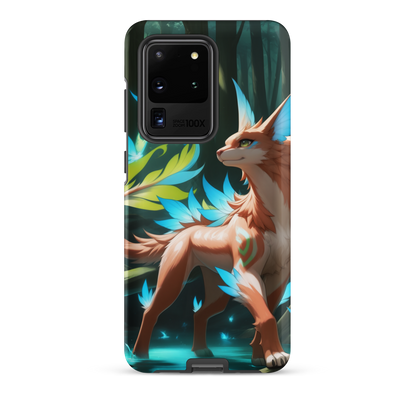 Coque Samsung® Félin de la forêt - Samsung Galaxy S20 Ultra - Double Couche Rigide - SoulCase