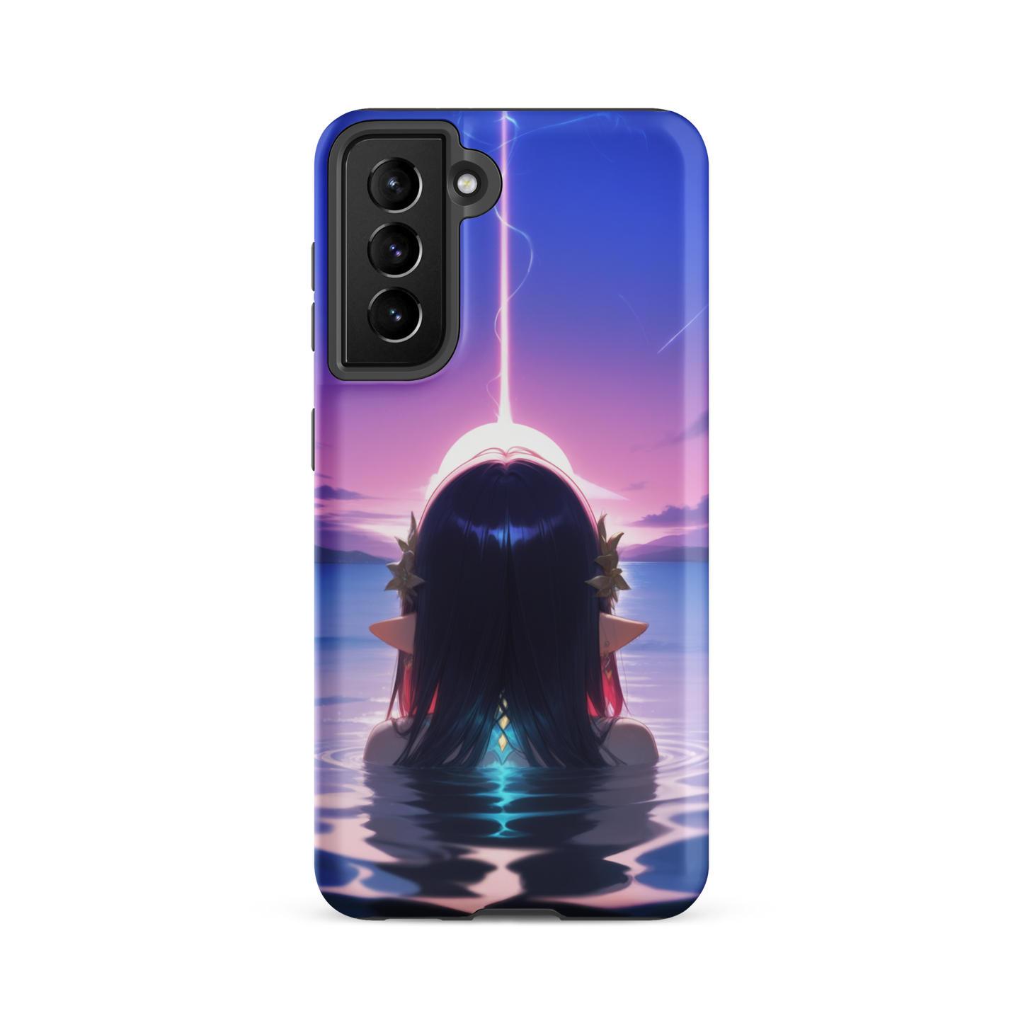 Coque Samsung® femme aquatique - Samsung Galaxy S21 FE - Double Couche Rigide - SoulCase