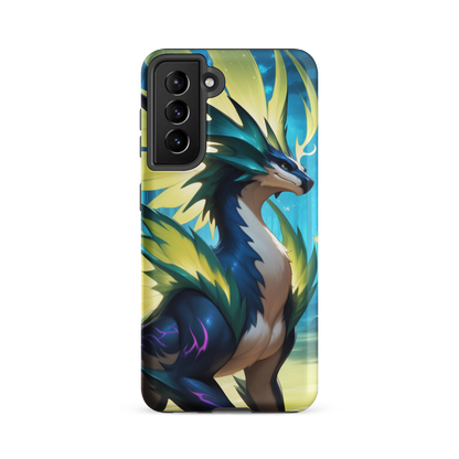 Coque Samsung® Dragon Sylvestre - Samsung Galaxy S21 FE - Double Couche Rigide - SoulCase