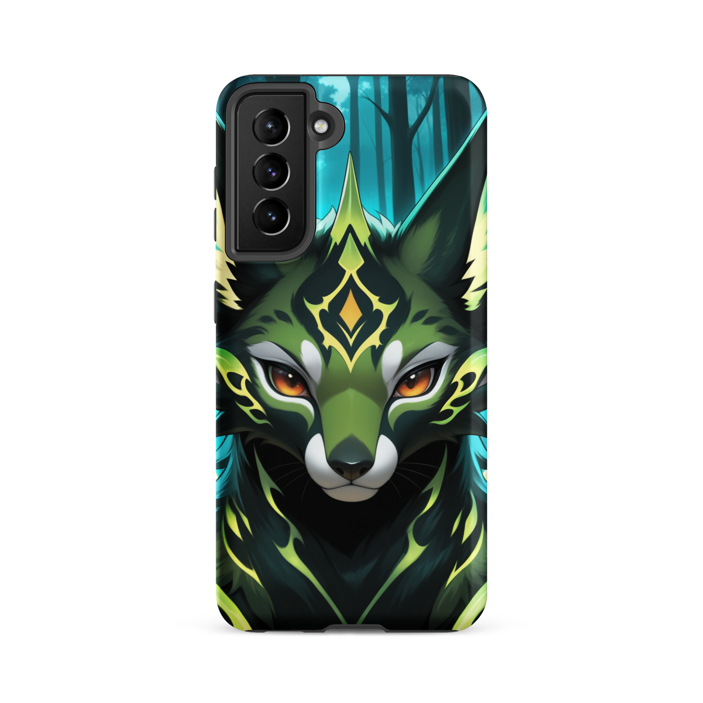 Coque Samsung® Félin Magique - Samsung Galaxy S21 FE - Double Couche Rigide - SoulCase