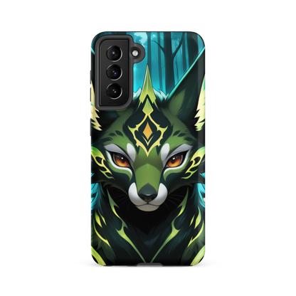 Coque Samsung® Félin Magique - Samsung Galaxy S21 FE - Double Couche Rigide - SoulCase