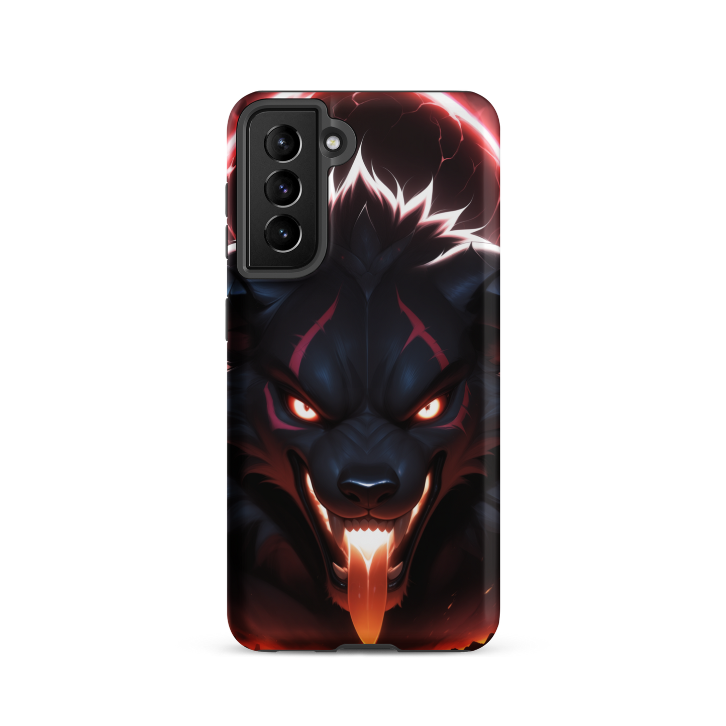 Coque Samsung® cerbère enragé - Samsung Galaxy S21 - Double Couche Rigide - SoulCase